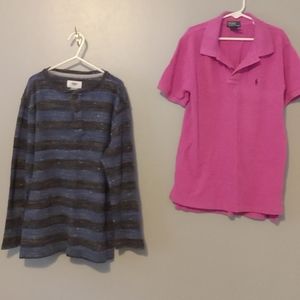 Old navy and polo shirts